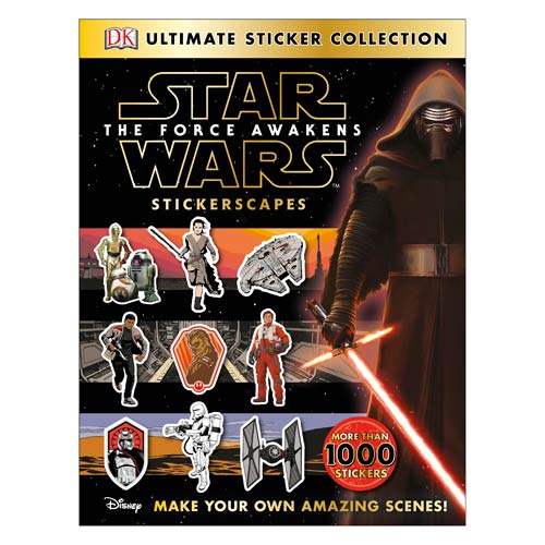 Star Wars: Episode VII - The Force Awakens Stickerscapes Ultimate Collection Book